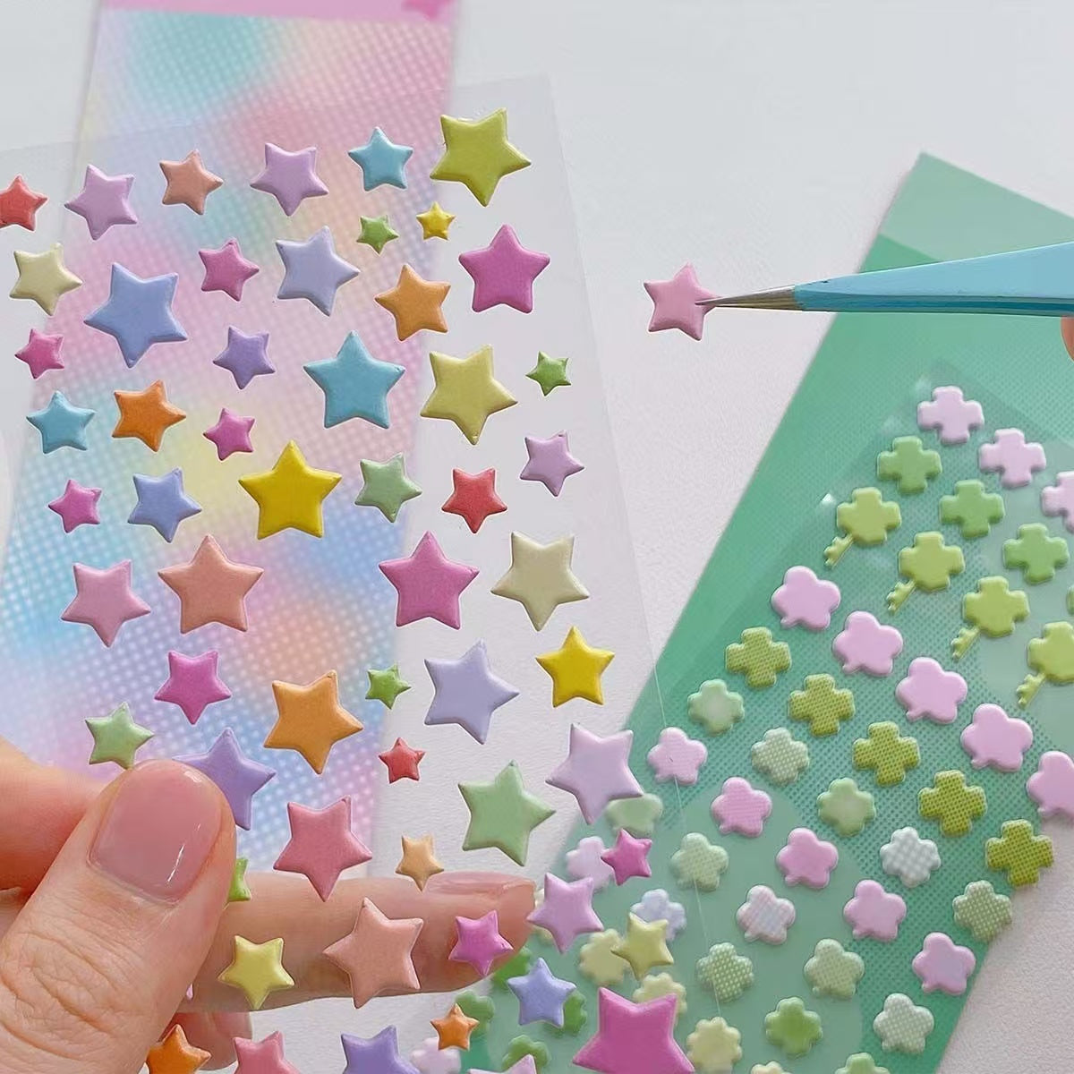 Lucky Element 3D Bubble Stickers