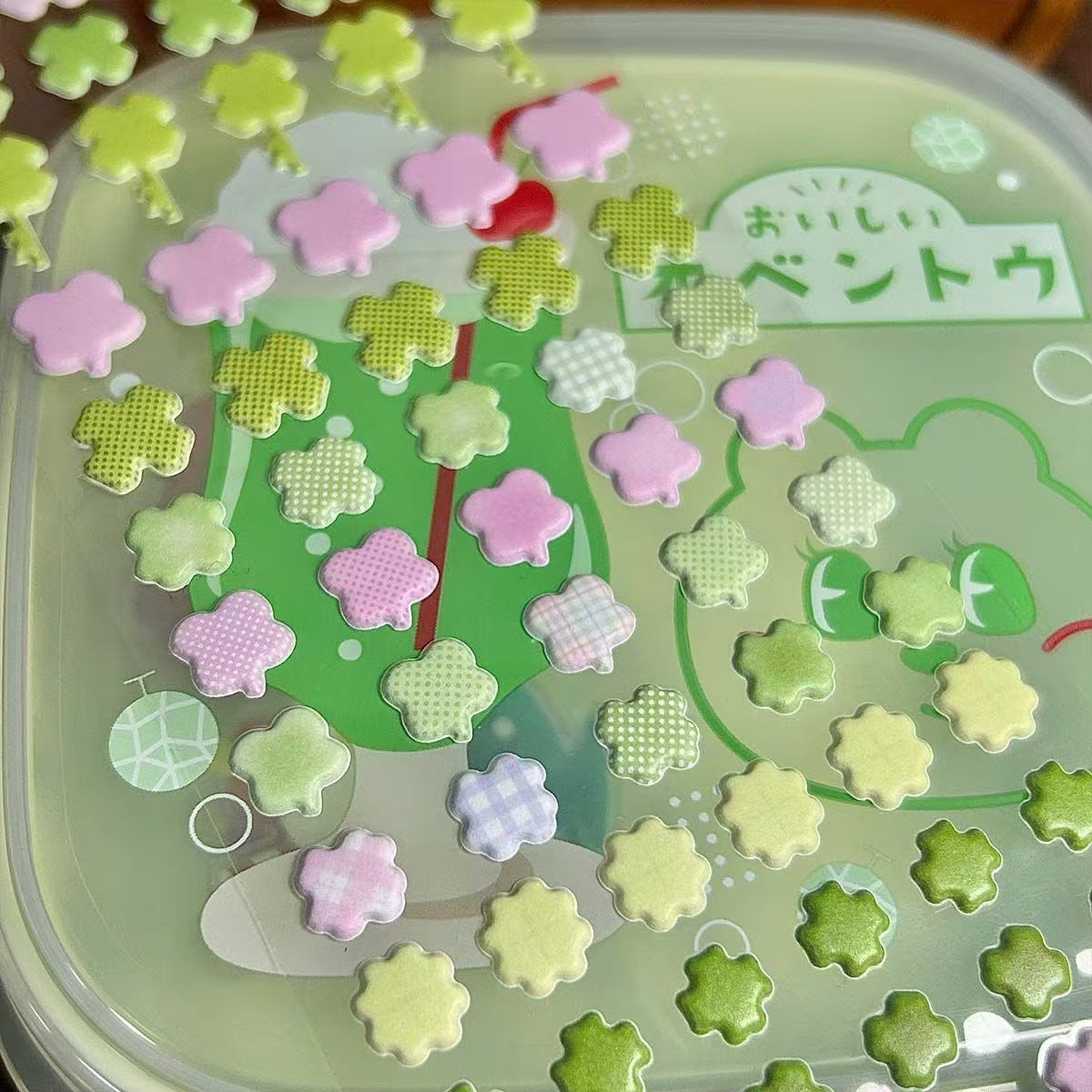 Lucky Element 3D Bubble Stickers