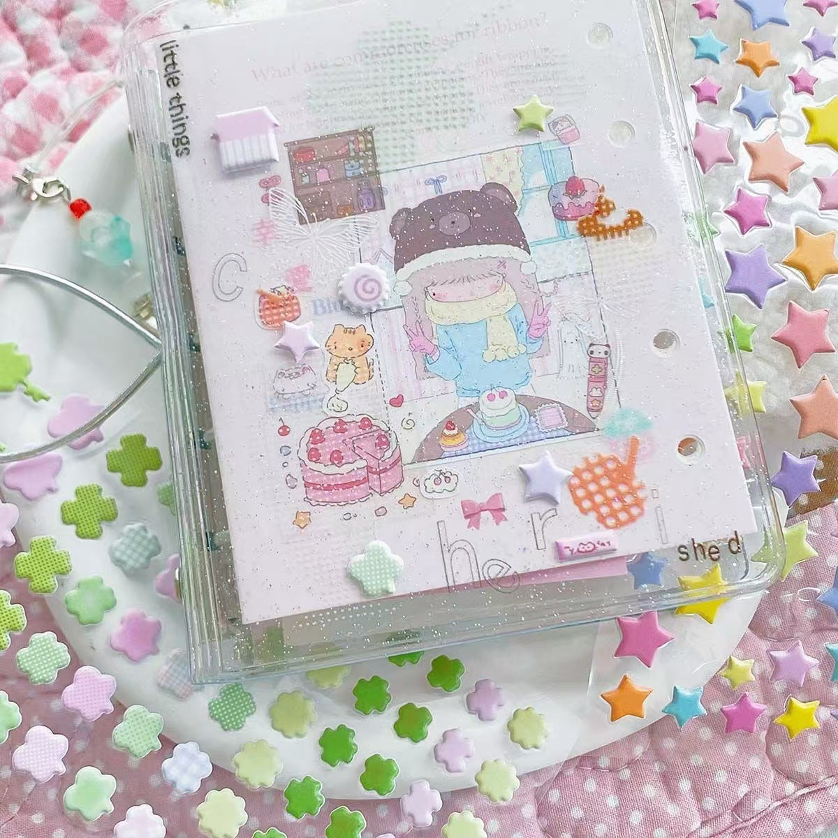 Lucky Element 3D Bubble Stickers