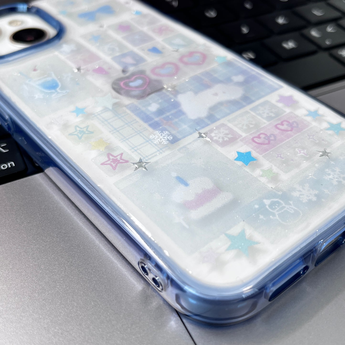 Macaron Cute Soft Style Handmade Sticker Phone Case Samsung Case