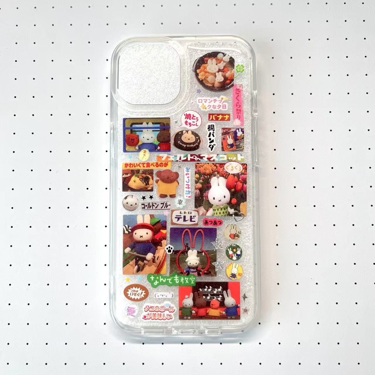 Miffy Rilakkuma Handmade Sticker Phone Case Samsung Case