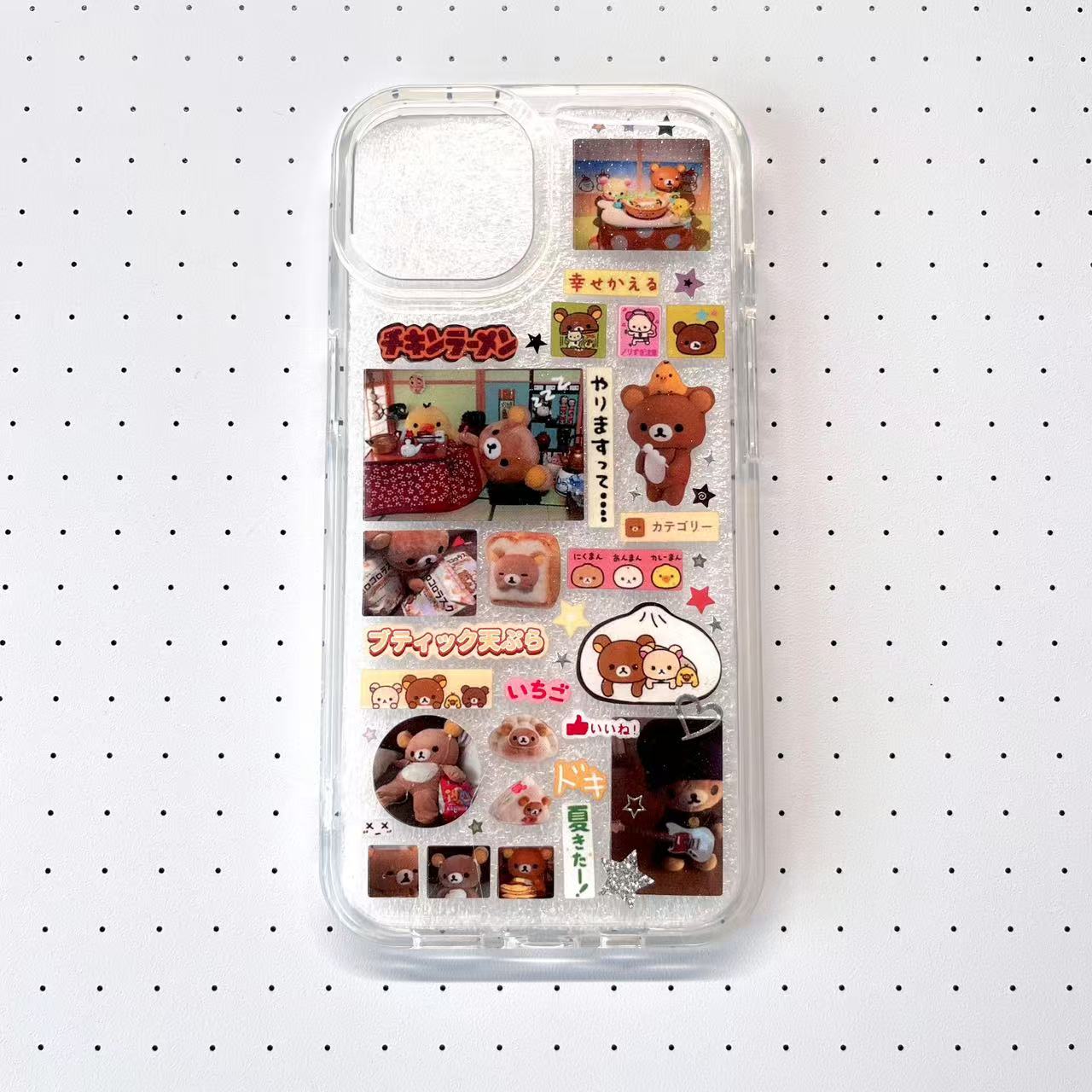 Miffy Rilakkuma Handmade Sticker Phone Case Samsung Case