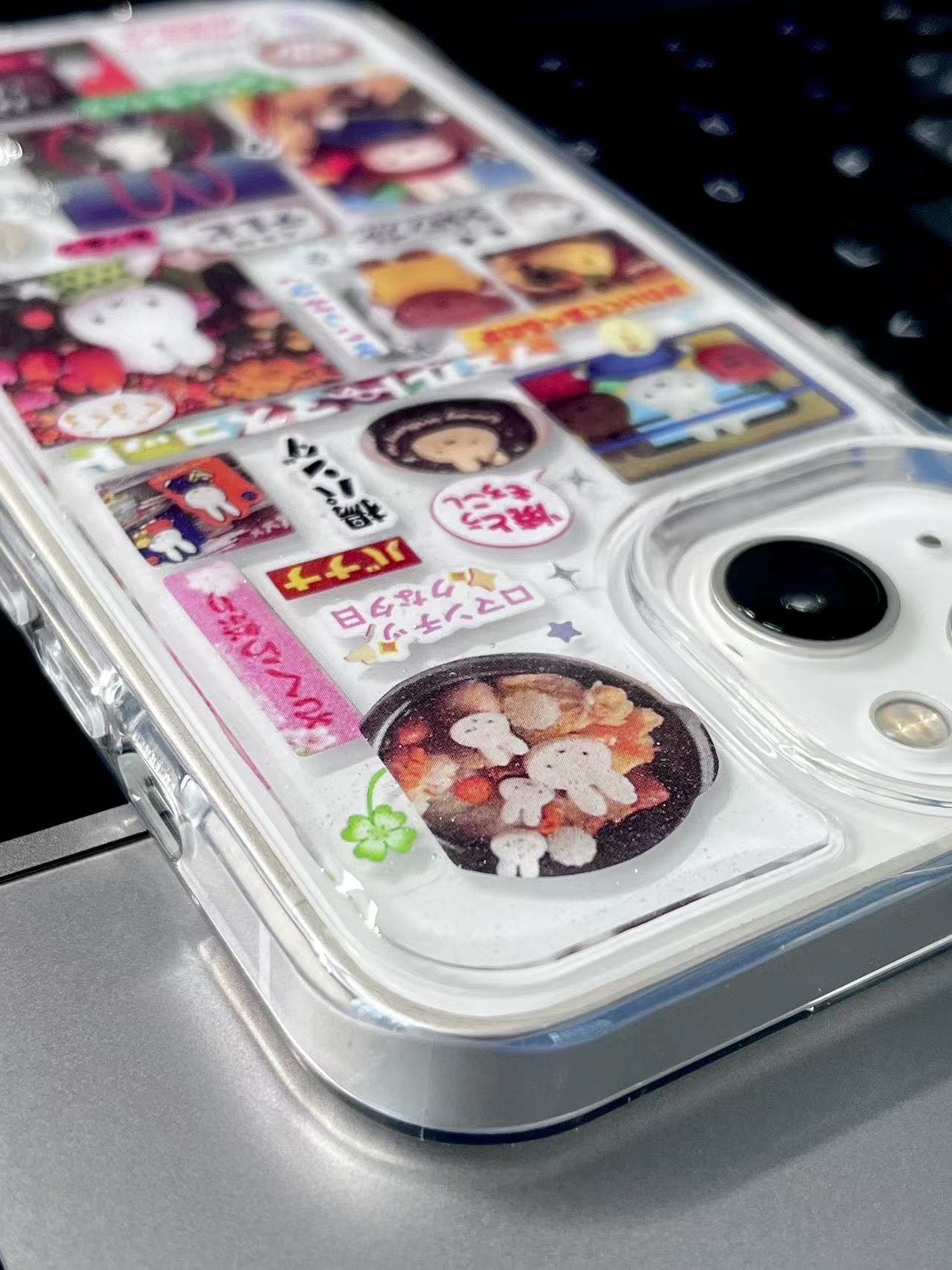 Miffy Rilakkuma Handmade Sticker Phone Case Samsung Case