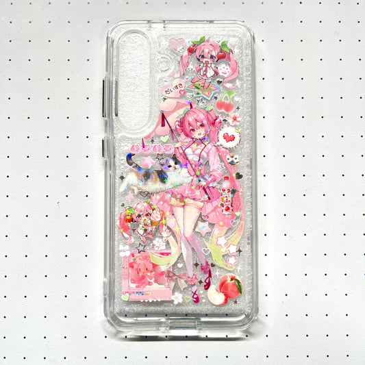 Miku Handmade Sticker Phone Case (Resin Ver/No Cat)