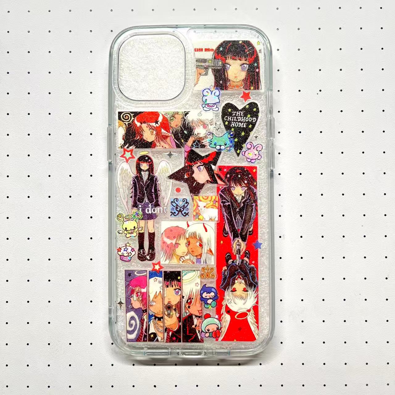 Movie Characters Handmade Sticker Phone Case (Resin Ver.)
