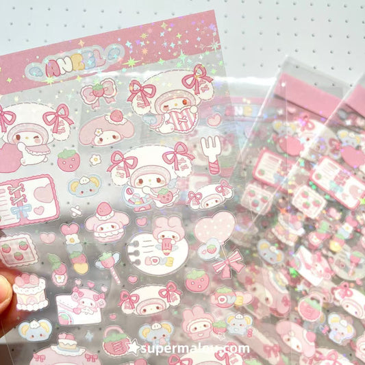 My Melody Baby Pink Sticker