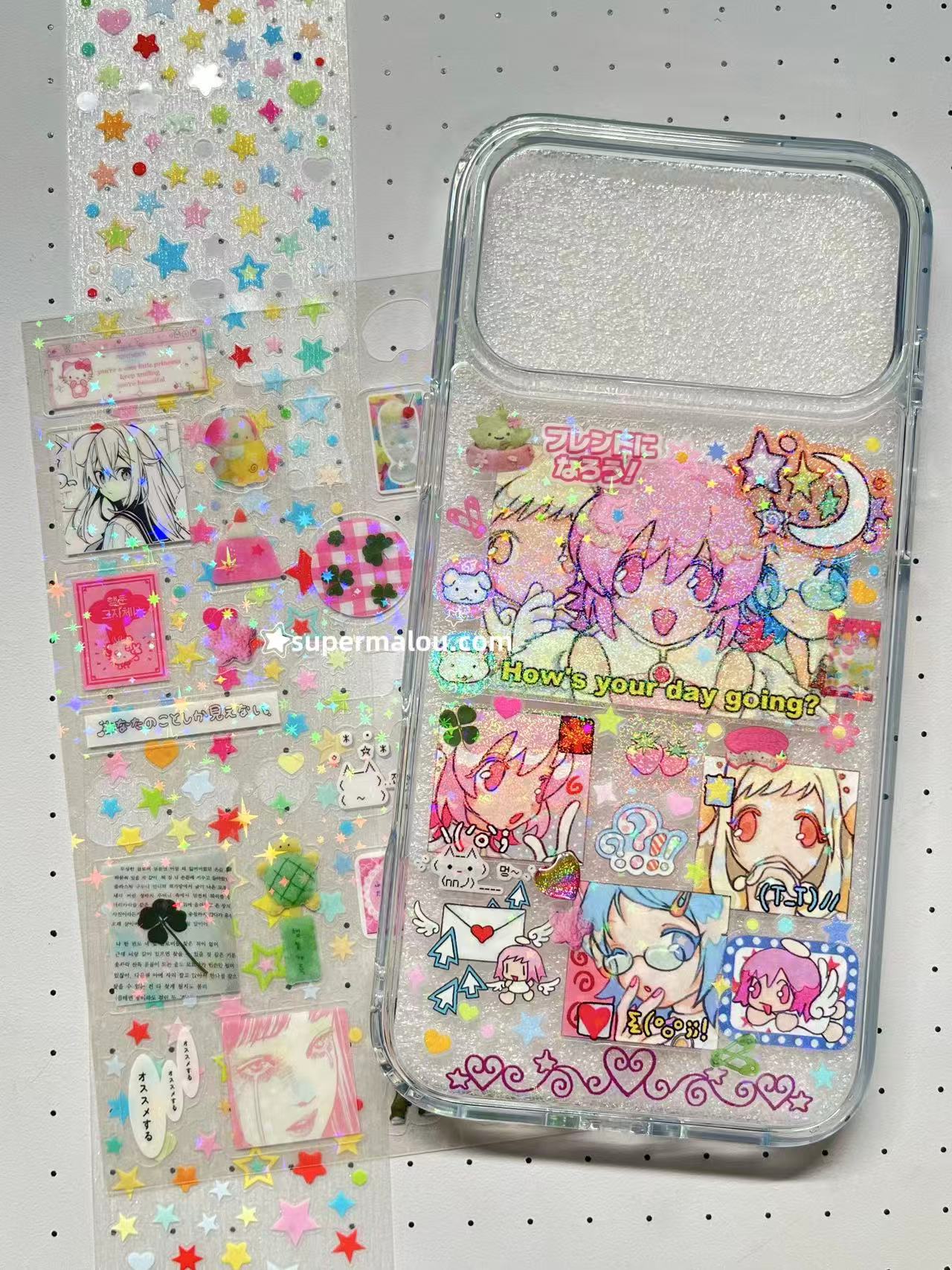 My Pixel Angel Handmade Sticker Phone Case (Resin Ver.)
