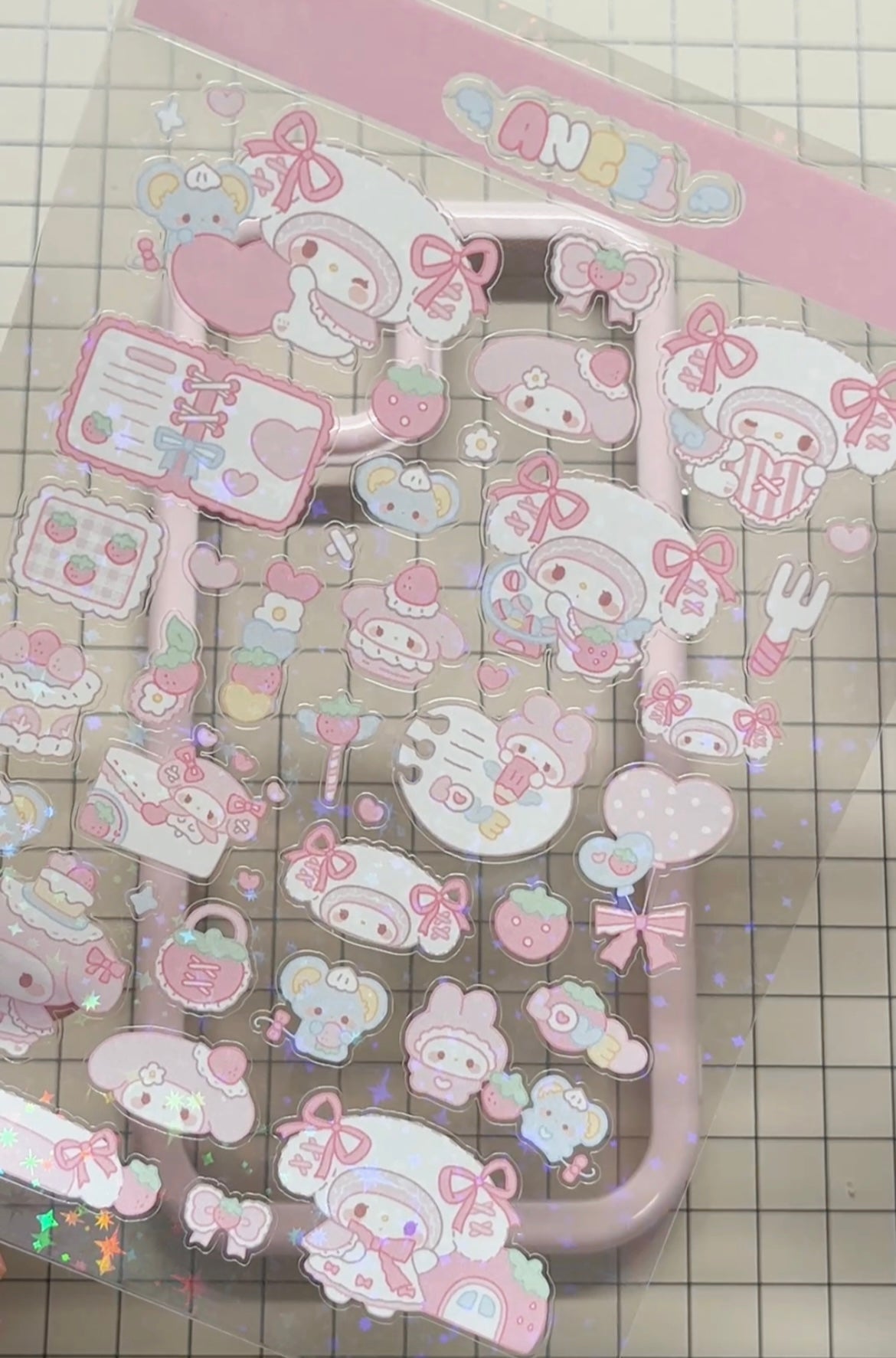 My Melody Baby Pink Sticker