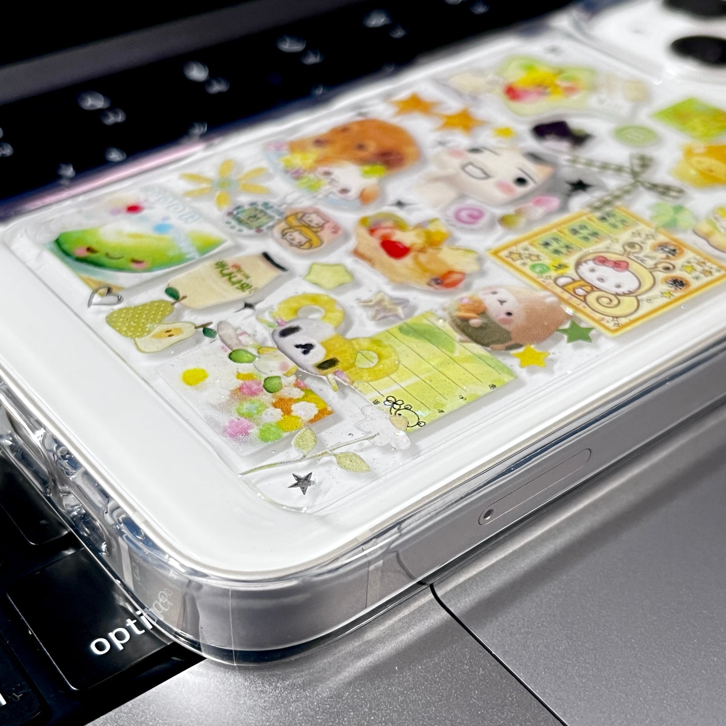 Red Tomato Rilakkuma Toro Handmade Sticker Phone Case Samsung Case