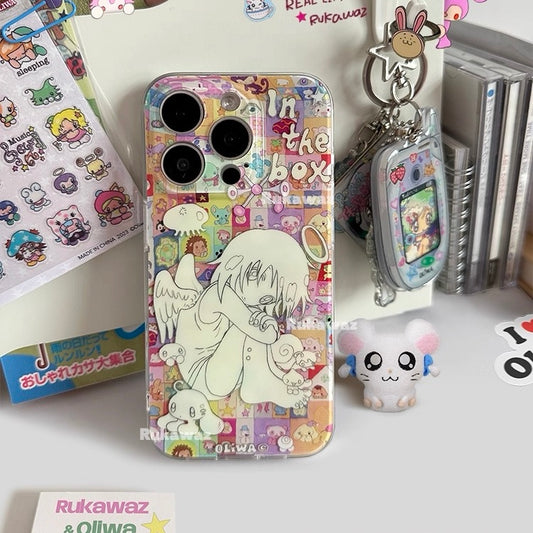 Retro Anime Angel Regular phone case iPhone 17 Case