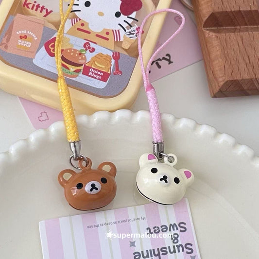 Rilakkuma Simple Small Bell Phone Chain