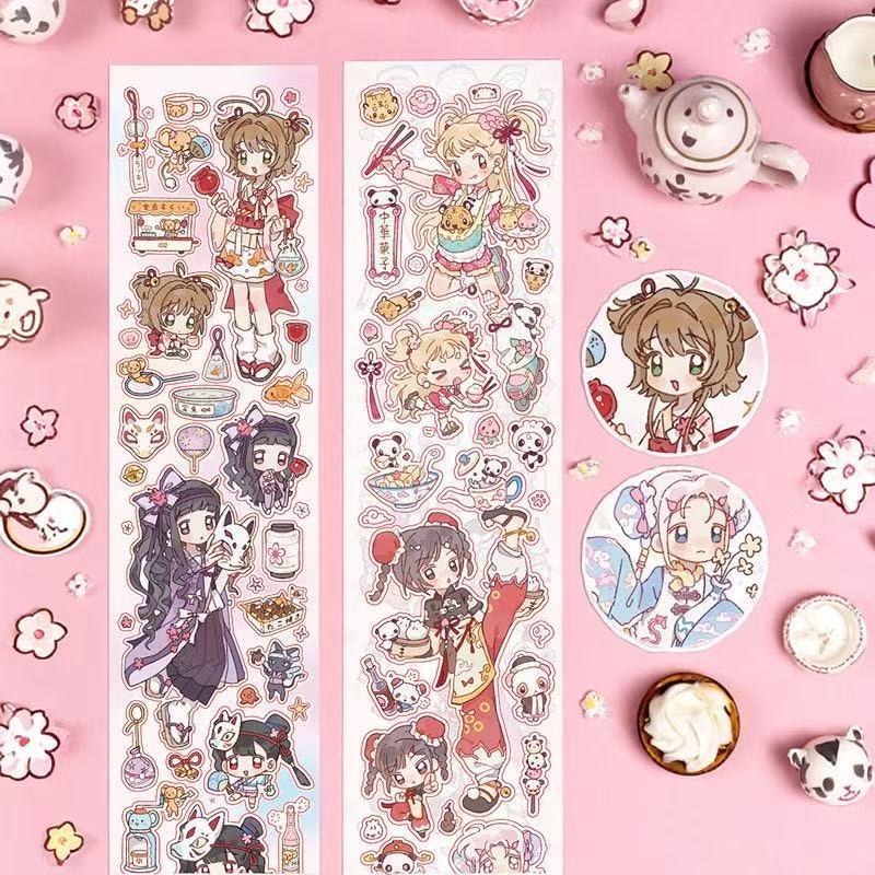 3.5M Sakura Sticker Roll Set of 2