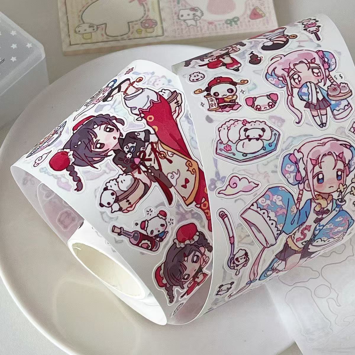 3.5M Sakura Sticker Roll Set of 2