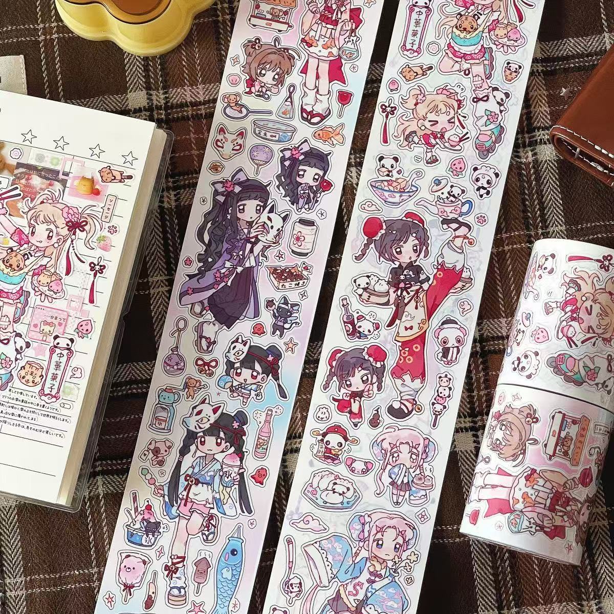 3.5M Sakura Sticker Roll Set of 2
