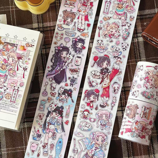 3.5M Sakura Sticker Roll Set of 2