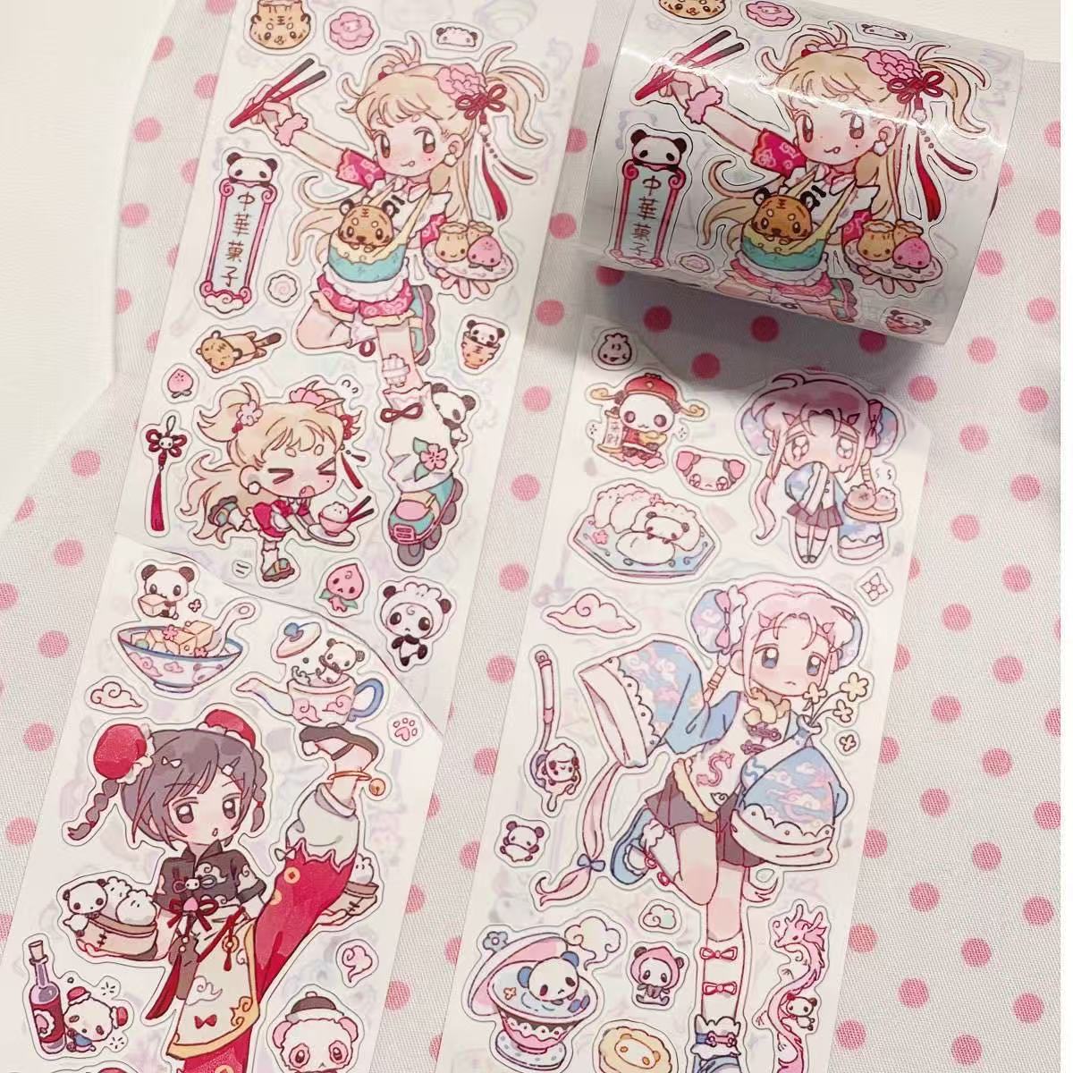 3.5M Sakura Sticker Roll Set of 2