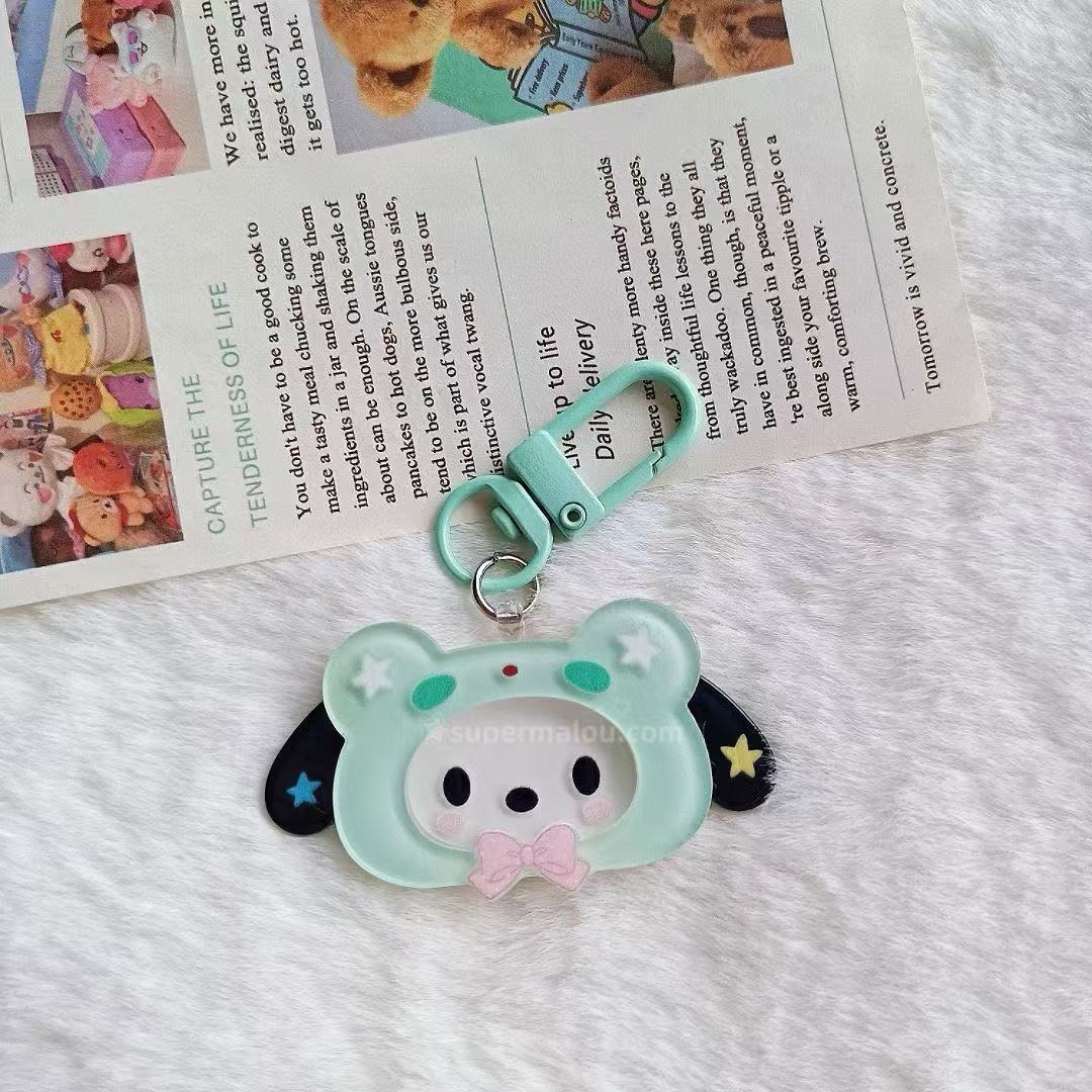 Sanrio Cute Cartoon Acrylic Keychain