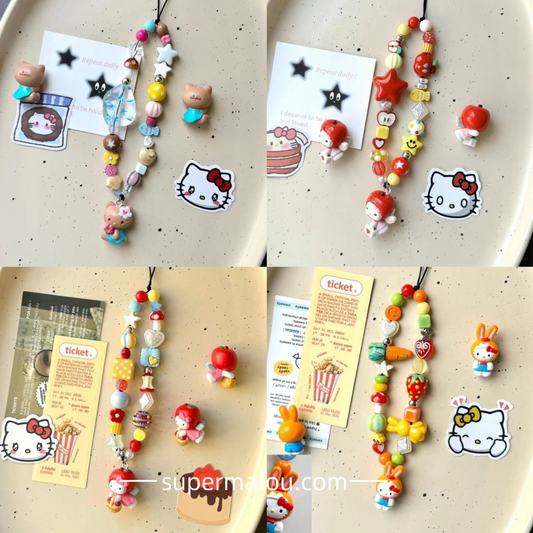 Sanrio Kitty Cute Phone Chain ccd Camera Chain