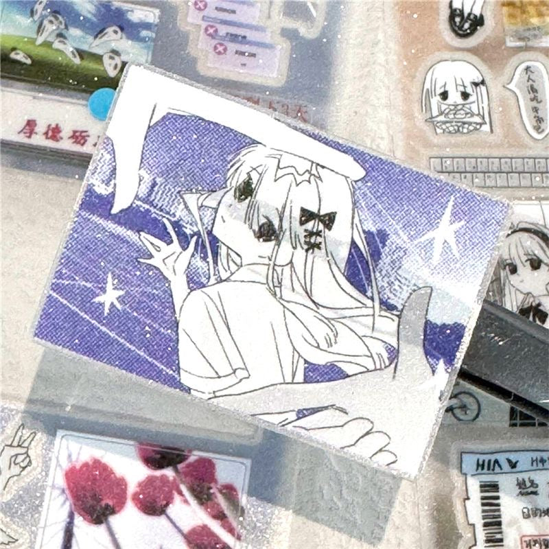 15.78Inches Scraps of Time Sticker Roll Set Of 3