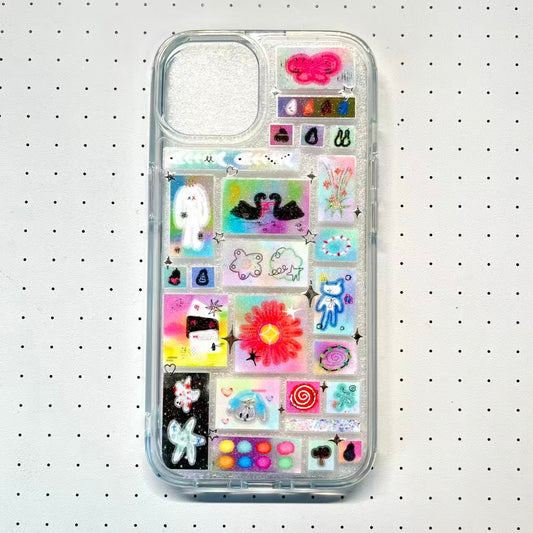 Secret Realm Handmade Sticker Phone Case Samsung Case