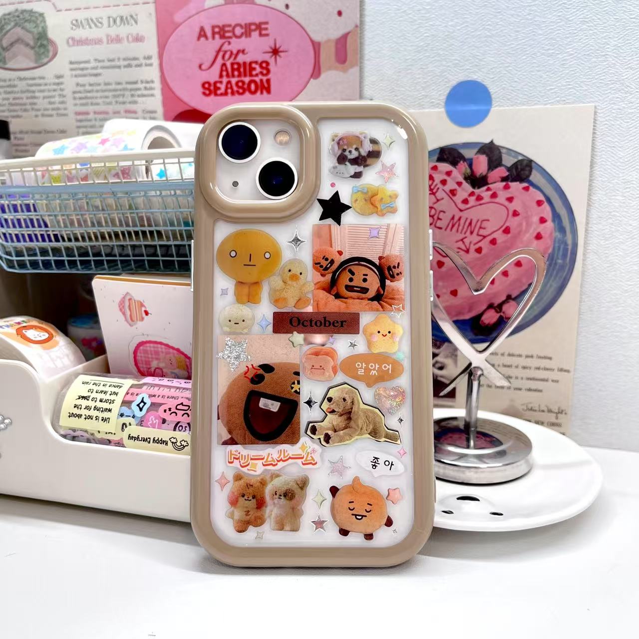 Shooky Handmade Sticker Phone Case Samsung Case