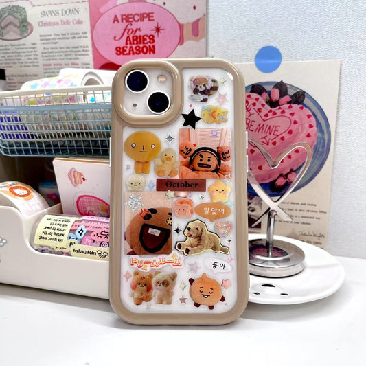 Shooky Handmade Sticker Phone Case Samsung Case