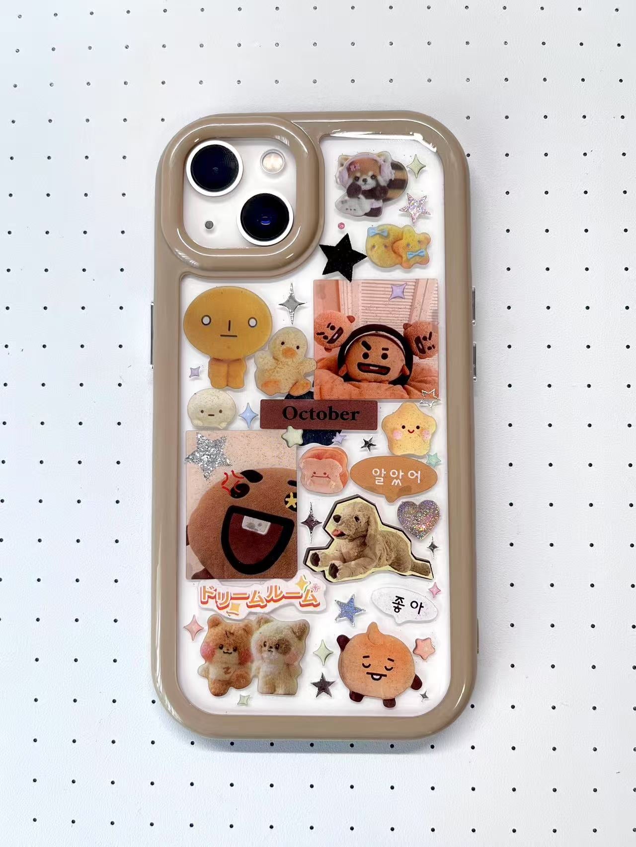 Shooky Handmade Sticker Phone Case Samsung Case