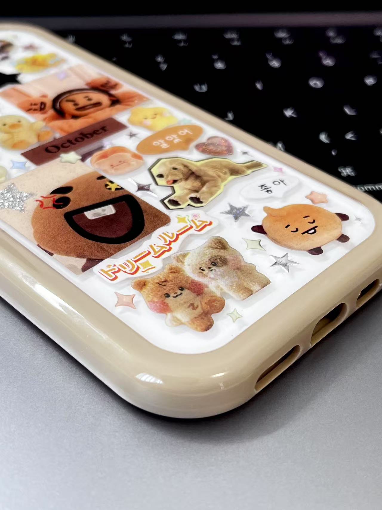Shooky Handmade Sticker Phone Case Samsung Case