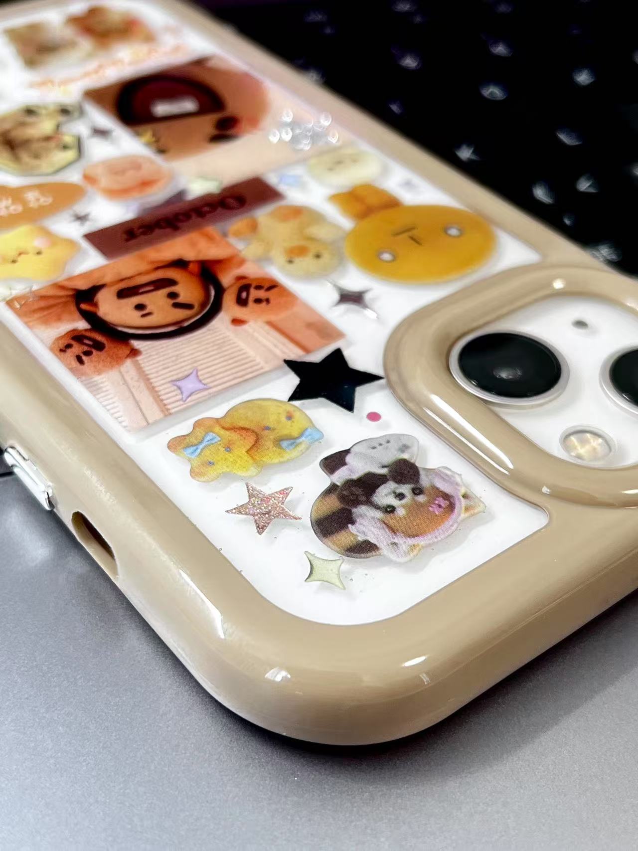 Shooky Handmade Sticker Phone Case Samsung Case