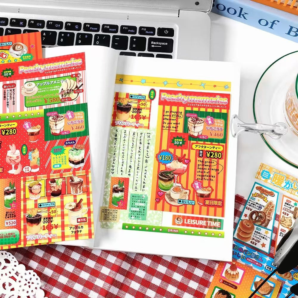 Showa Canteen Series Dessert Stickers