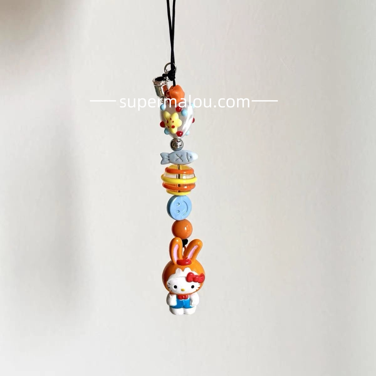 Showa Rabbit HelloKitty Handmade Beaded Phone Chain CCD Chain