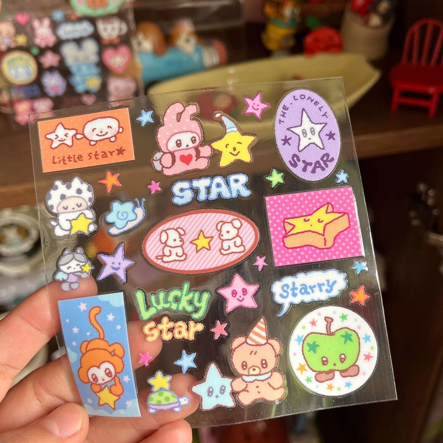 Star Wishes DIY Waterprof Transfer Sticker