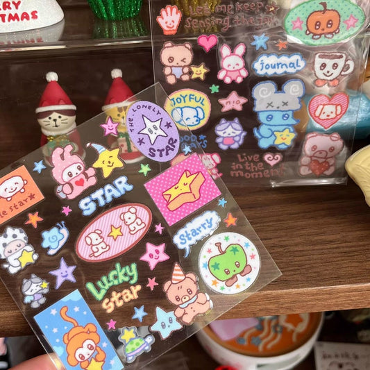 Star Wishes DIY Waterprof Transfer Sticker