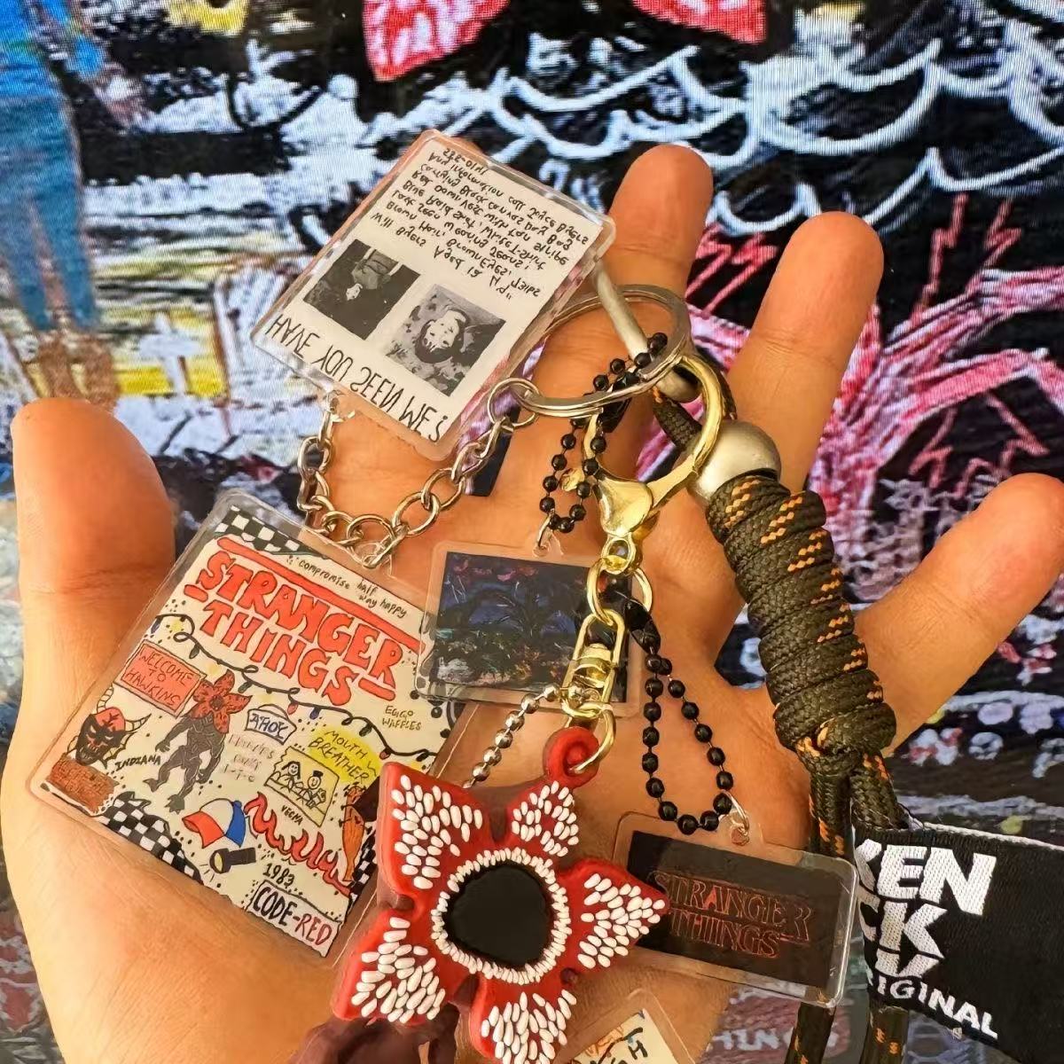 Stranger Things Keychain