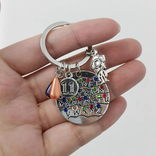 Stranger Things Stainless Steel Keychain