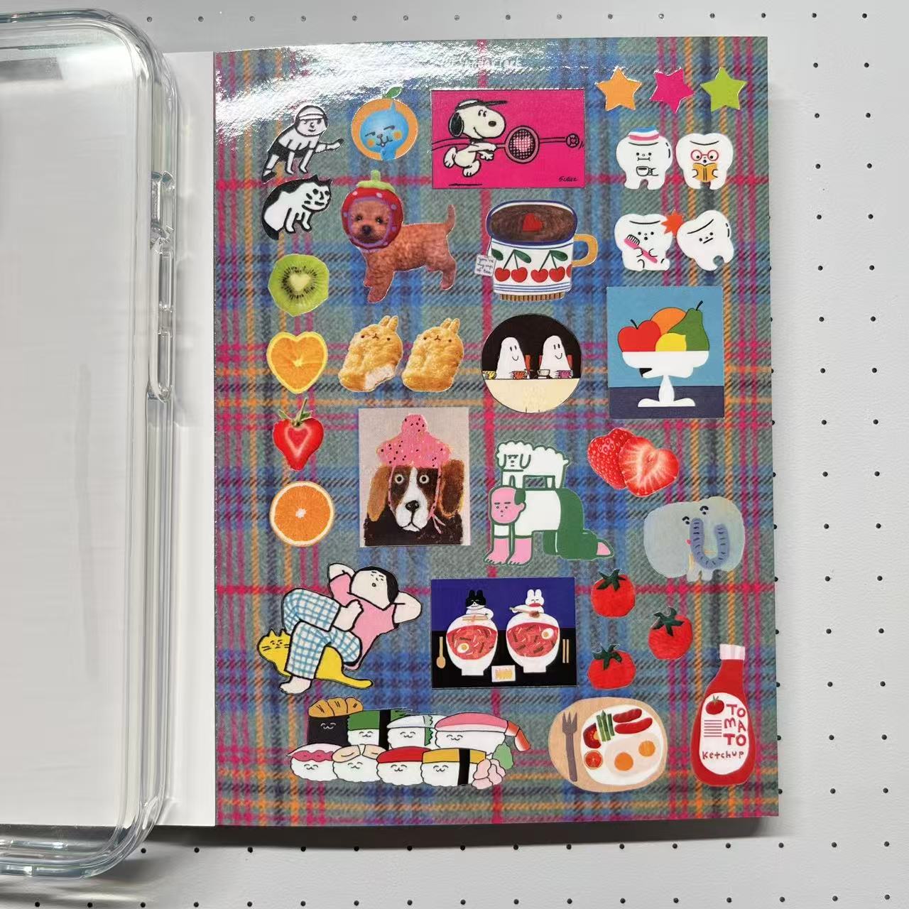 【Limited Edition 6】Sunday Park Sticker Book Handmade Sticker Phone Case