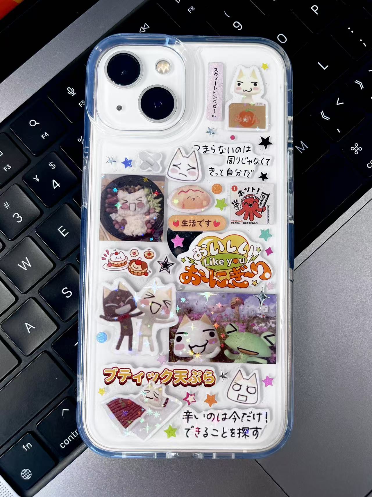 Toro Cat Handmade Sticker Phone Case Samsung Case C&D