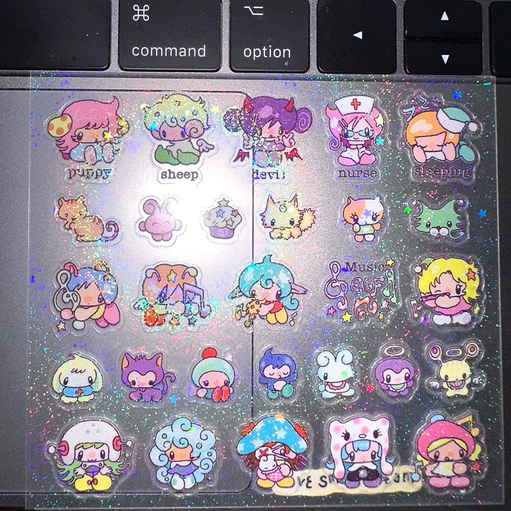 Ultra Mini Elf Sticker Sheet