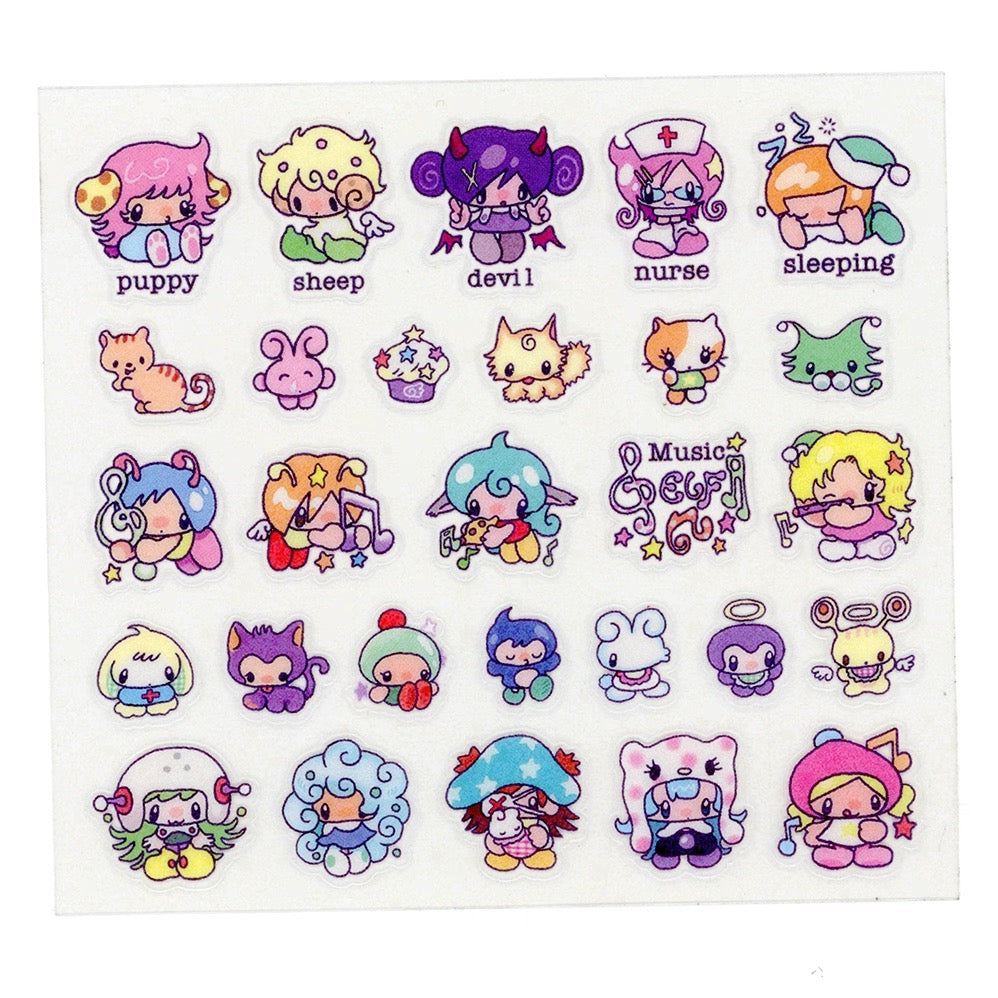 Ultra Mini Elf Sticker Sheet