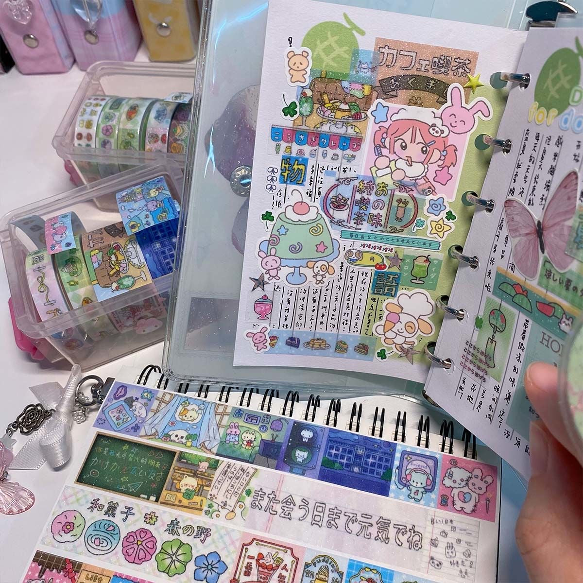 Showa Flash Stickers Roll Set Of 6