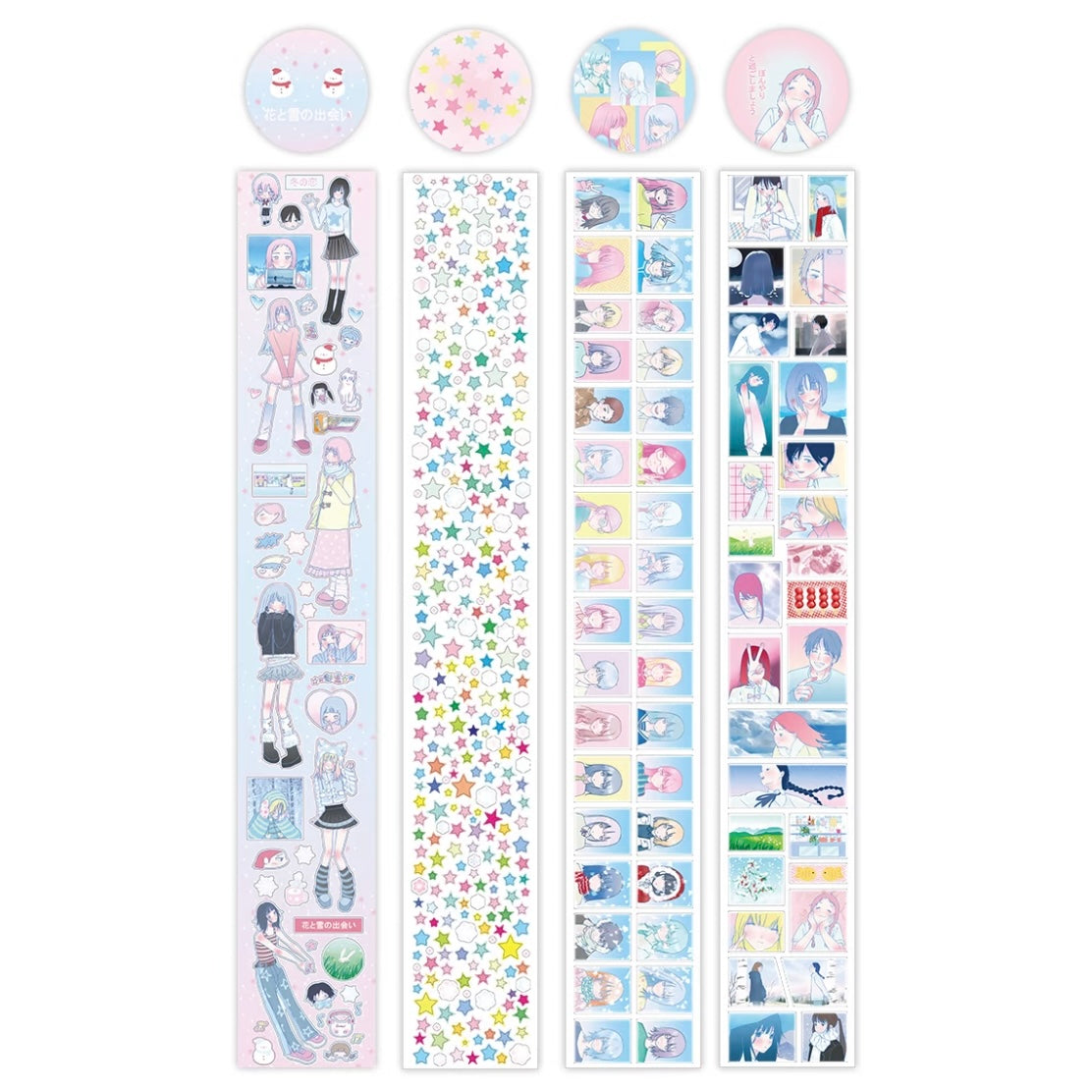 Winter Appointment Sticker Roll