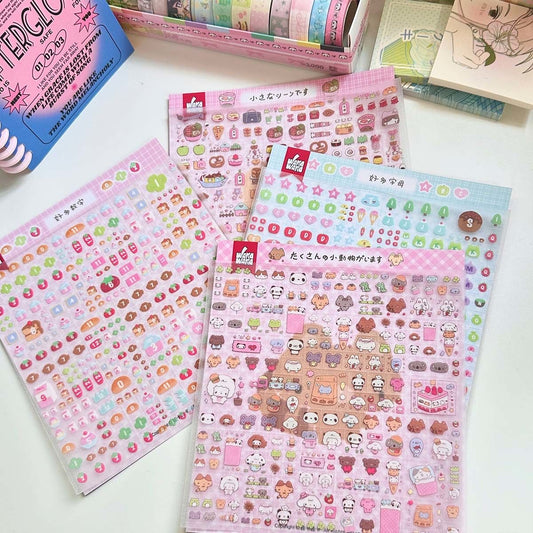 Block PET Sticker Scrapbook  Material