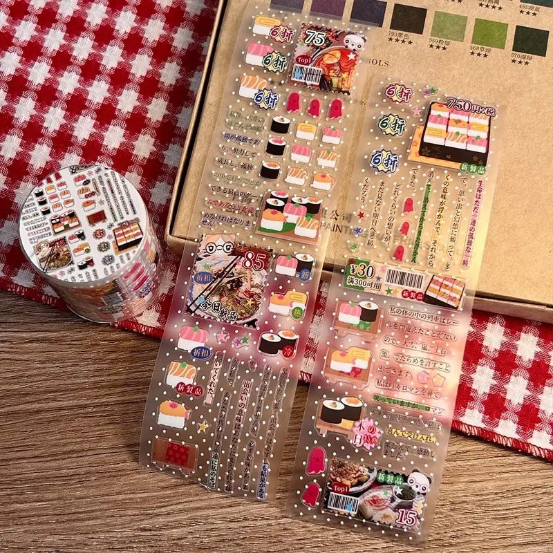 PET Japanese Sticker Roll