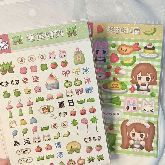 3D Modeling Characters Sticker