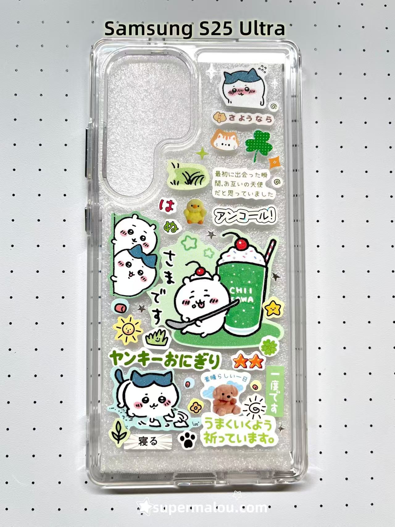 Chiikawa Handmade Sticker iPhone Case Samsung Case