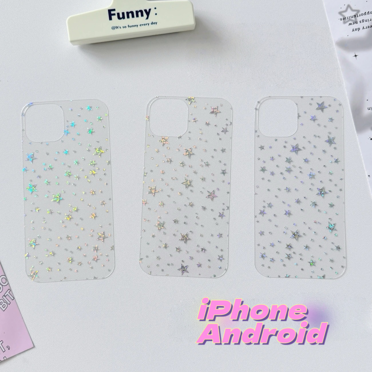 10 Sheets Phone Back Cards (iPhone/Samsung/Xiaomi/REDMI/HUAWEI)