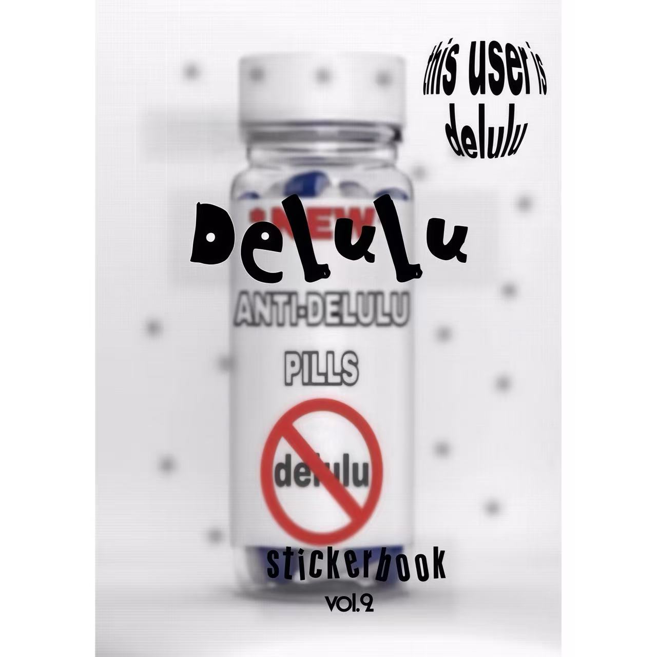 【Pre-Order】Delulu Sticker Book