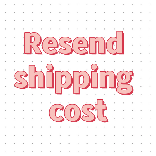 Resend Shipping Cost