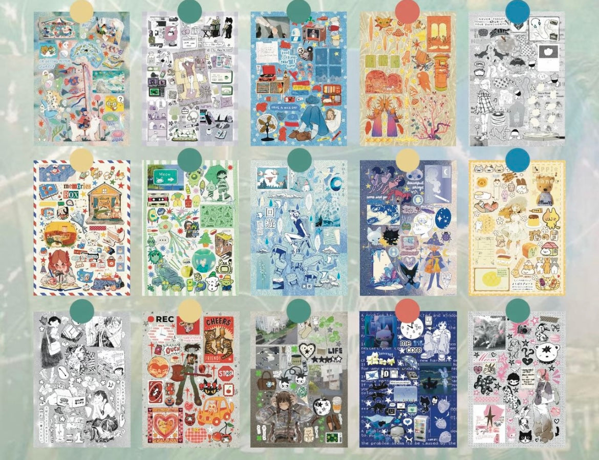 【Limited Edition】35Pages Soul Resonance Sticker Book