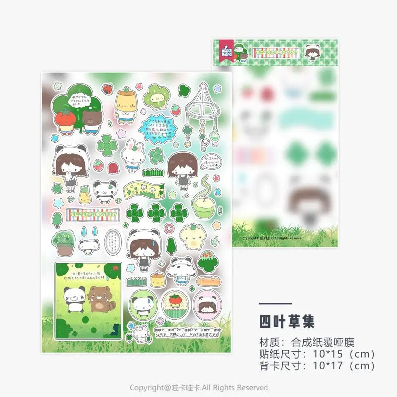 Moe Design Deco Stickers DIY Arts Crafts Album